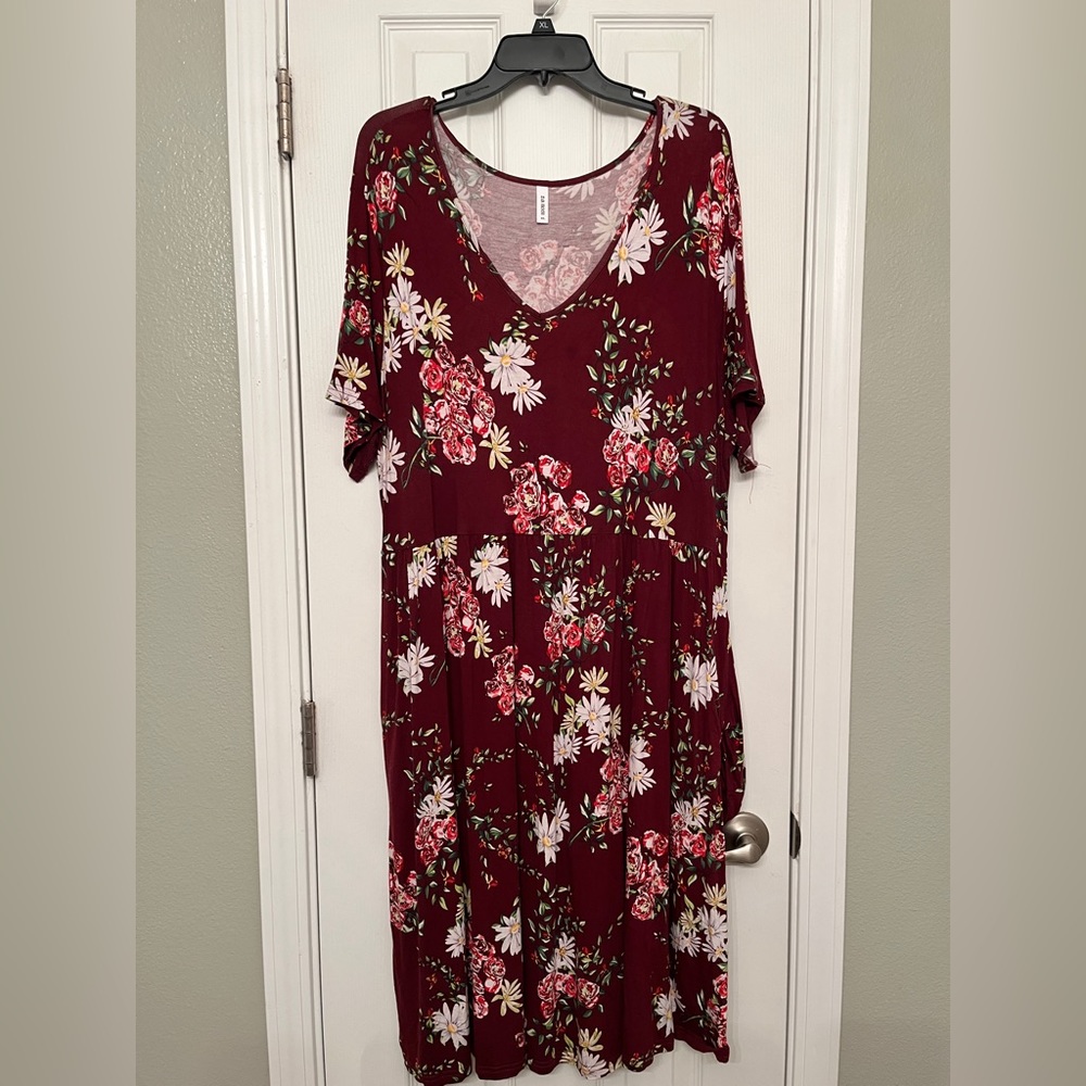Women’s Plus Size 3X dress short sleeve